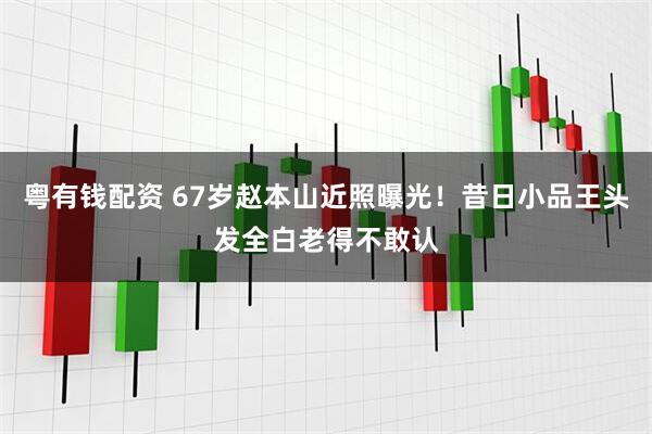 粤有钱配资 67岁赵本山近照曝光！昔日小品王头发全白老得不敢认